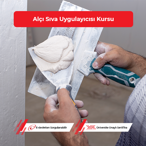 Alçı Sıva Uygulayıcısı Eğitimi