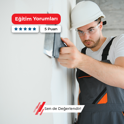 Alçı Sıva Uygulayıcısı Kursu