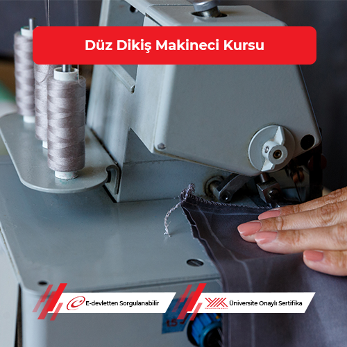 Düz Dikiş Makineci Eğitimi