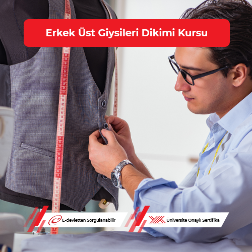 Erkek Üst Giysileri Dikimi Eğitimi