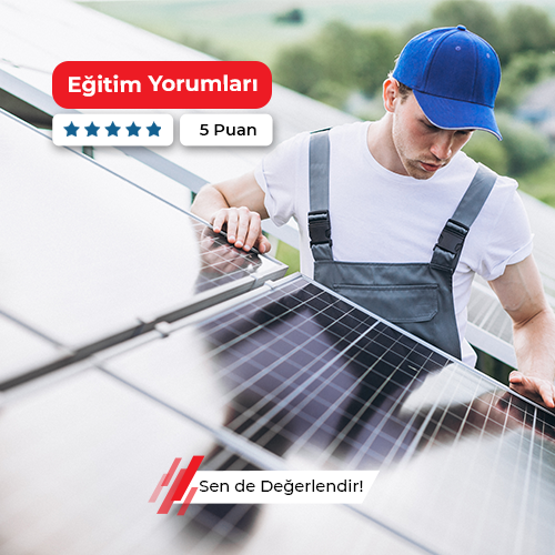 Fotovoltaik Sistemleri Kurulum Bakım ve Onarımı Kursu 