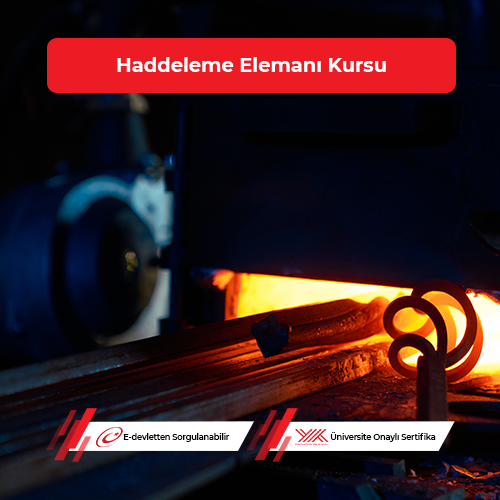 Haddeleme Elemanı Eğitimi