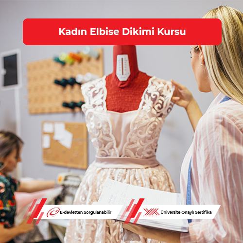 Kadın Elbise Dikimi Eğitimi