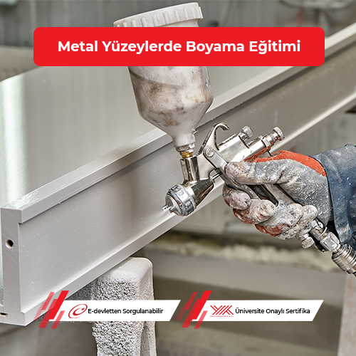 Metal Yüzeylerde Boyama Eğitimi