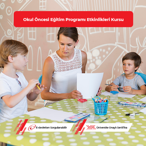 Okul Öncesi Eğitim Programı Etkinlikleri Eğitimi 