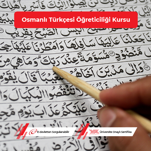 Osmanlı Türkçesi Öğreticiliği Eğitimi