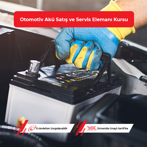 Otomotiv Akü Satış ve Servis Elemanı Eğitimi