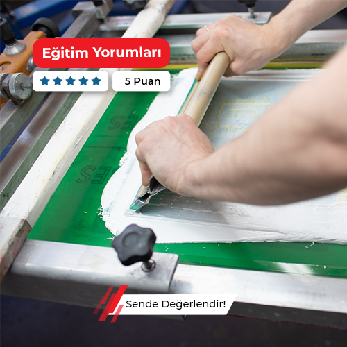 Serigrafi Baskı Kursu