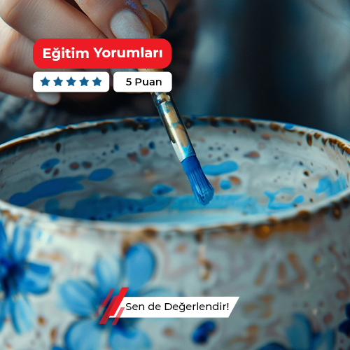 Sır Altı Çini Uygulama Kursu